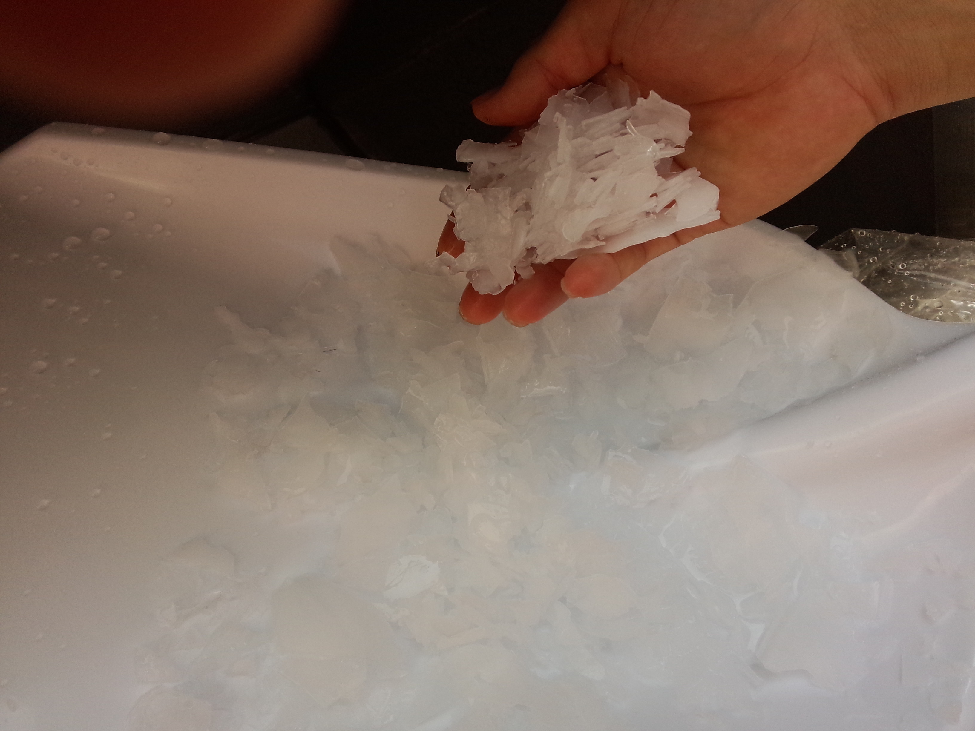 PLC Program Flake Ice Maker Making Machine With 1 Ton / Day For Fish
