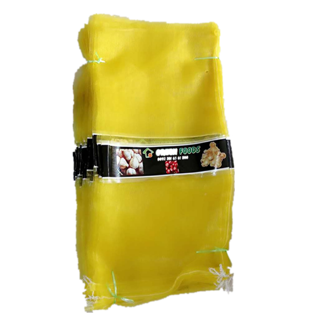 Customized Size HDPE Mesh Bag for Vegetable and Fruit PE Raschel Net Potato Bag 50kg