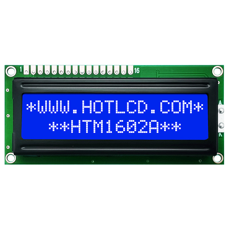 16x2 16PIN Character LCD Module Medium STN Yellow Green HTM1602A