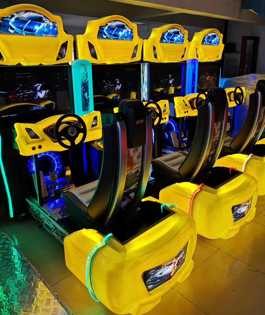Fun City Amusement Car Racing Game Machine 2 Players 200*180*210CM