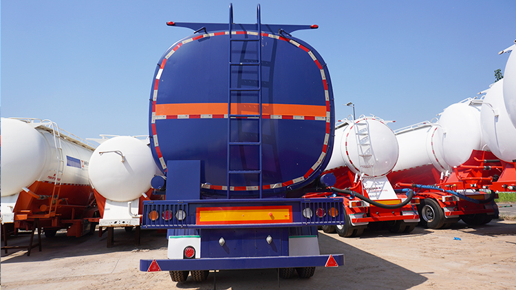 TITAN Hot Sale Tri Axles 40000/42000/45000 Liters Fuel Tanker Trailers Diesel Tanker Semi Truck Trailer for Sale