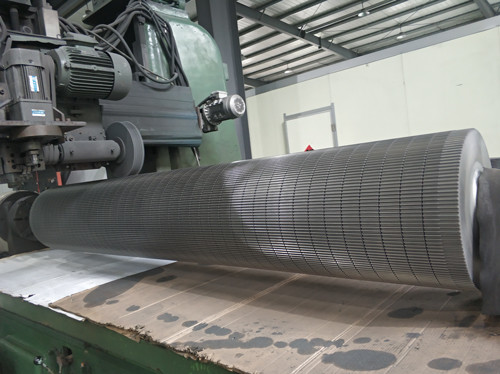 2100mm Tungsten Carbide Corrugated Roller