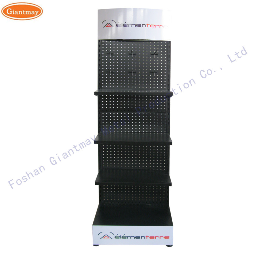Floor Standing Rack Metal Stand for Selling Shelf Shop Display