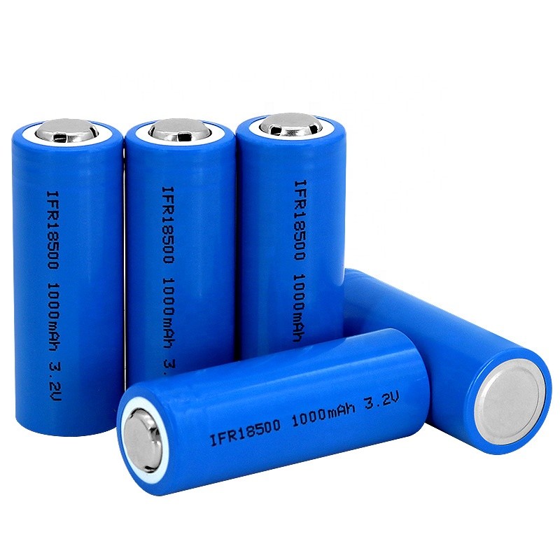 ICR18500 Cylindrical Lithium Ion Battery 1000mAh 3.7V Rechargeable
