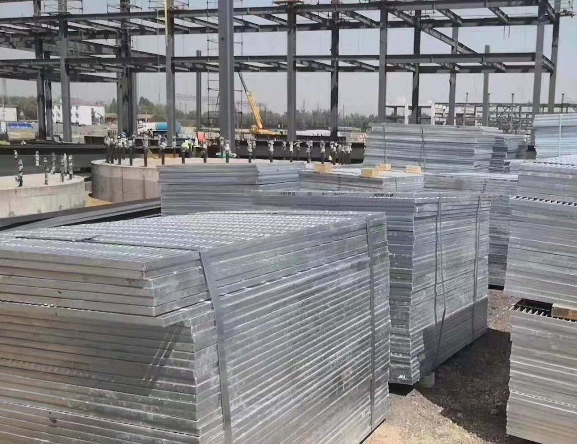 304 Stainless Steel Walkway Grating Horizontal 50mm Expanded Mesh Walkway