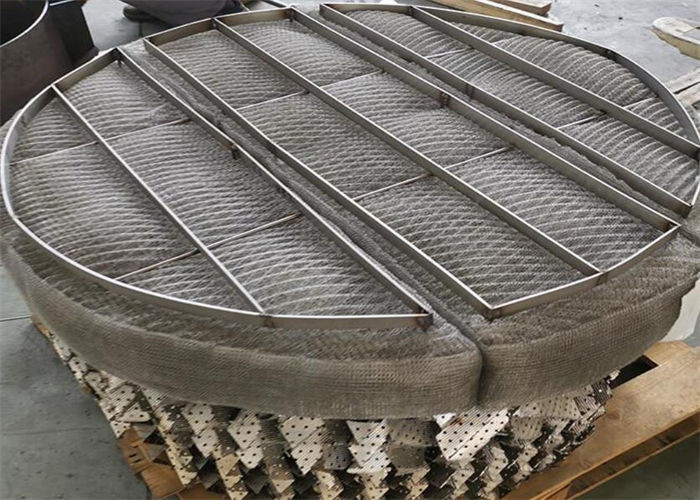 Desulfurization Tower Mist Eliminator Stainless Steel 304 Metal Material