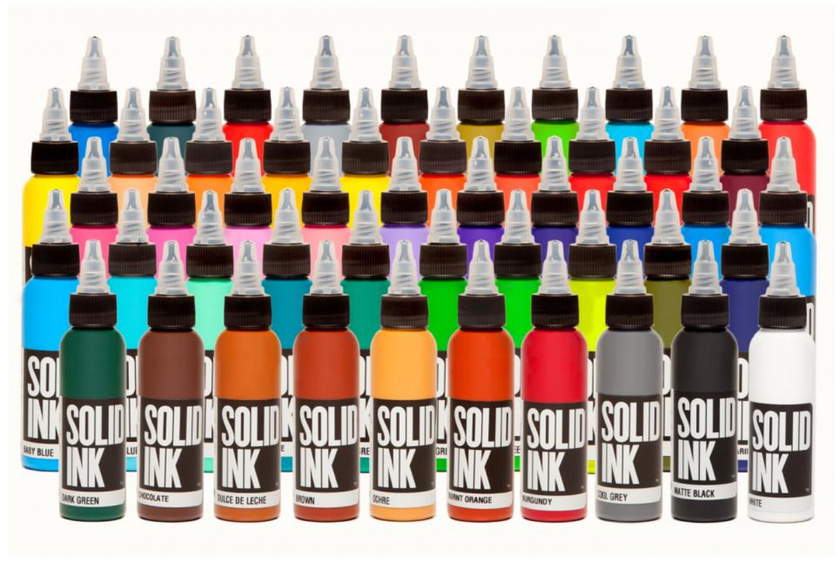 Green Micro Solid Ink Tattoo Ink Pigment 30ML 60ML 120ML 260ML