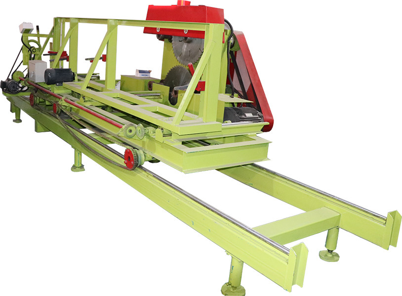 Log Cutting 4 Blade Sliding Table Saw Circular Saw Machine with auto feeding