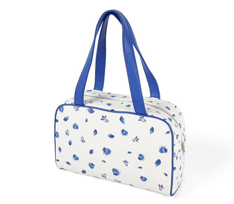 Dustproof PU Leather Ladies Travel Makeup Bag