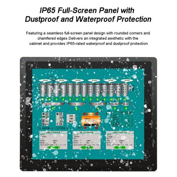 Factory Custom Open Frame 15 Inch Embedded Waterproof Industrial Lcd Touch Screen Monitor Display