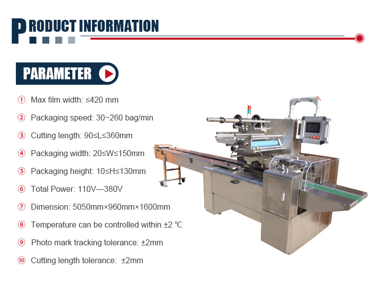 Food Bread Stick Pack Sugar Packing Machine Machinery With Three Servo Motor