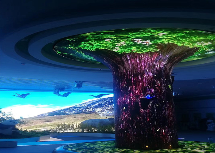 Customized Flexible Cylindrical Led Screen display 1000cd 3840 hertz