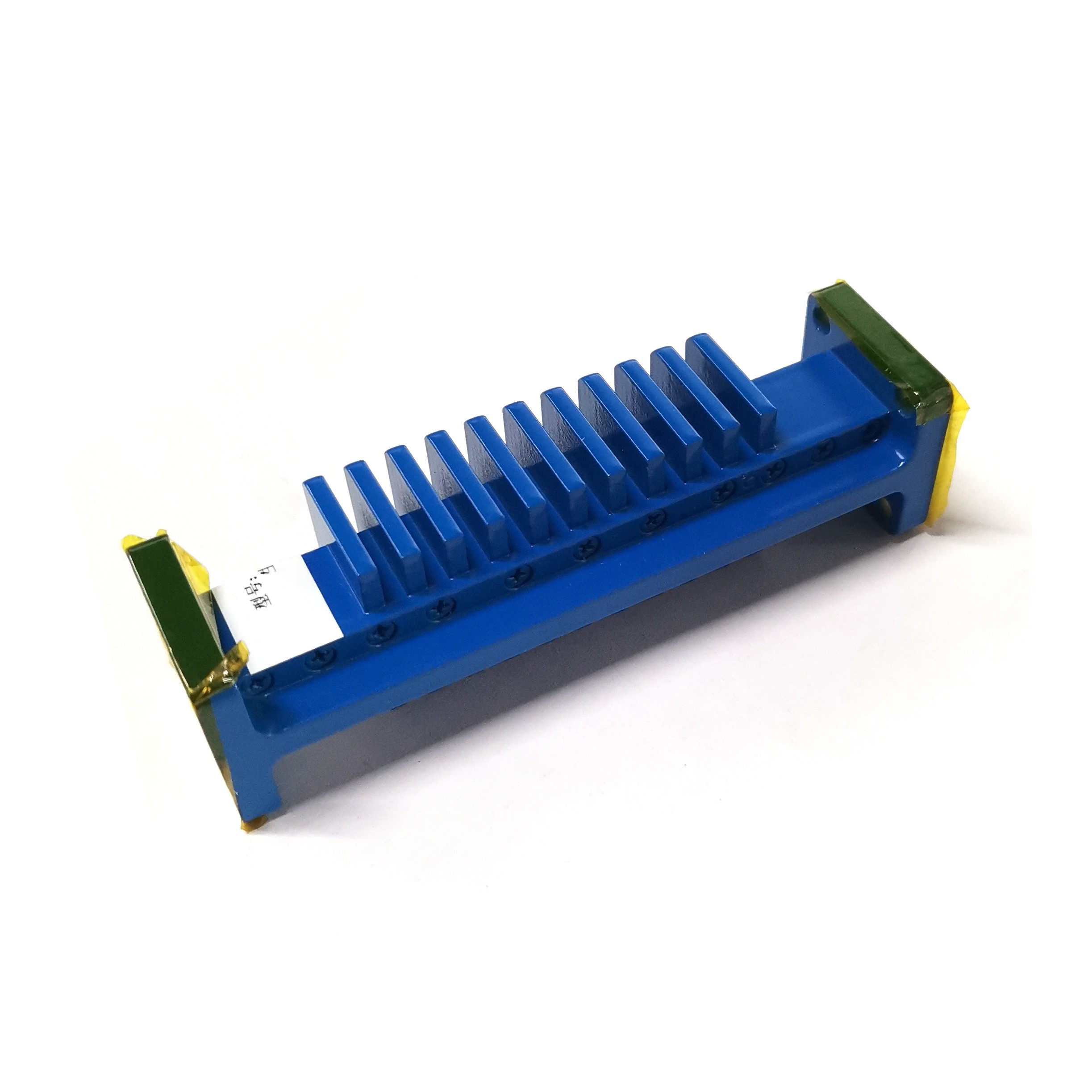 25.25-31GHz WR34 RF Bandpass Cavity Filter Aluminum