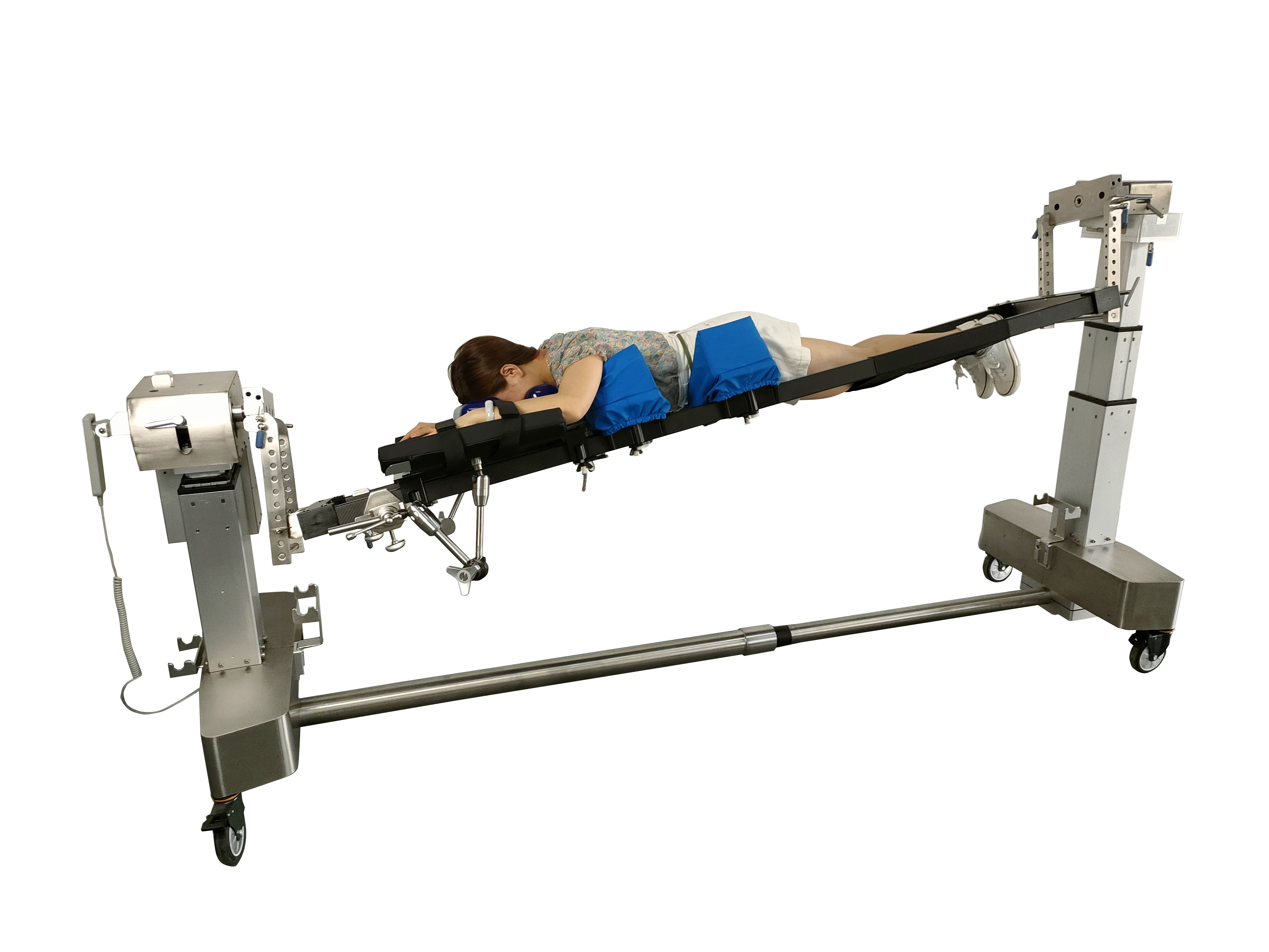 780mm Electro Hydraulic Operating Table All Carbon Fiber Multi Functional Jackson Spinal Surgical Table