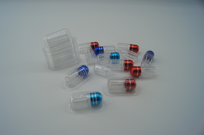 10ml Metal cap empty medicine bottles , medicine plastic bottle