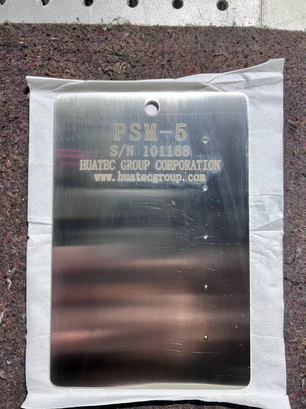Ultrasonic Flaw Detector Calibration Test Block