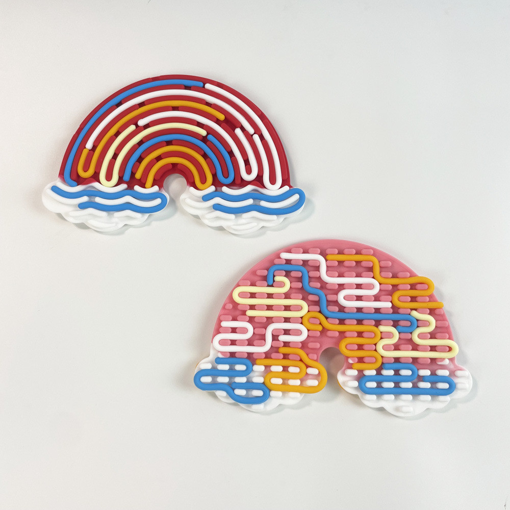 Sensory Activity Board Silicone Fidget Toy Designed for Calming Stress Anxiety ADHD Autism