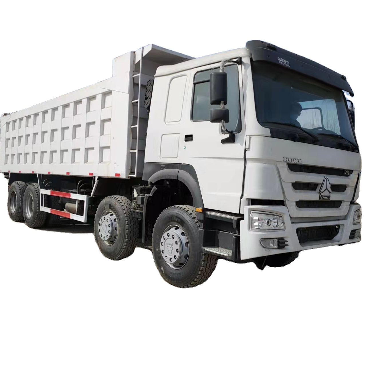 LHD SINO Used HOWO 8*4 Heavy-duty Dump Truck Tipper Truck Dumper with 11-20T Capacity