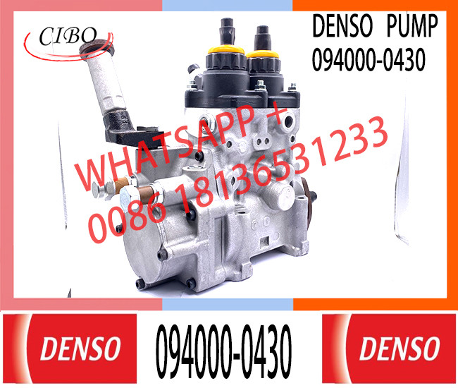 common rail high pressure diesel fuel pump 094000-0430 for hino for bus truck forward tractor industrial diesel engine