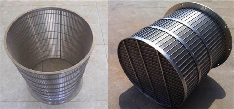 0.1-1.0mm Slot Wedge Wire Screen Panels For Food & Beverage Screens