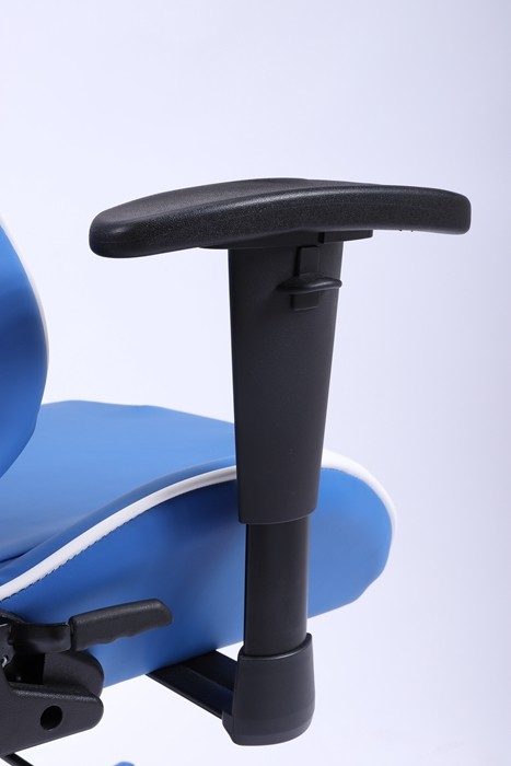 Blue Ergonomic Gaming Swivel Chairs 0.169CBM Revolving Chair Back Support Aluminium Base