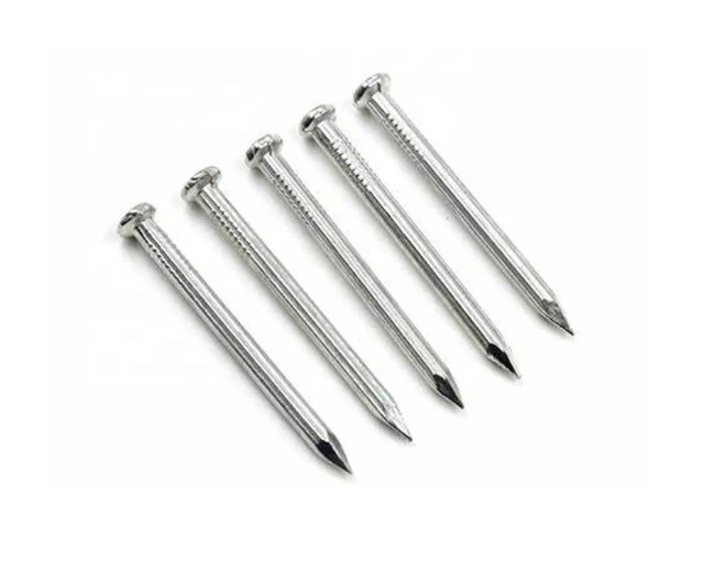 OEM Steel Concrete Nails For Building Heat Treatment Box Packing