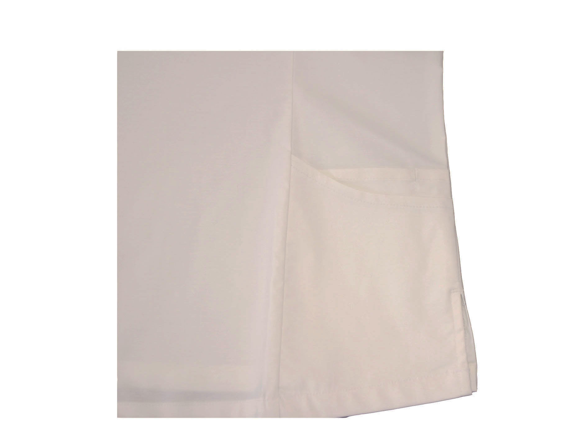 160 GSM T/C 55%/42% Spandex3% White V Neck Short Sleeves Medical Scrubs Medical Uniform