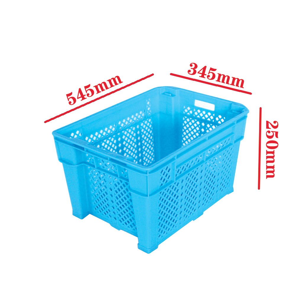 Recyclable Stackable Collapsible Storage Bins Food Fruits Vegetables Heavy Duty Industrial