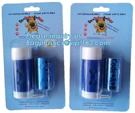 High Quality Eco-friendly Degradable Fashion With Printing Doggy Pet Dog Waste Poop Bags, Eco friendly pet dog waste poo
