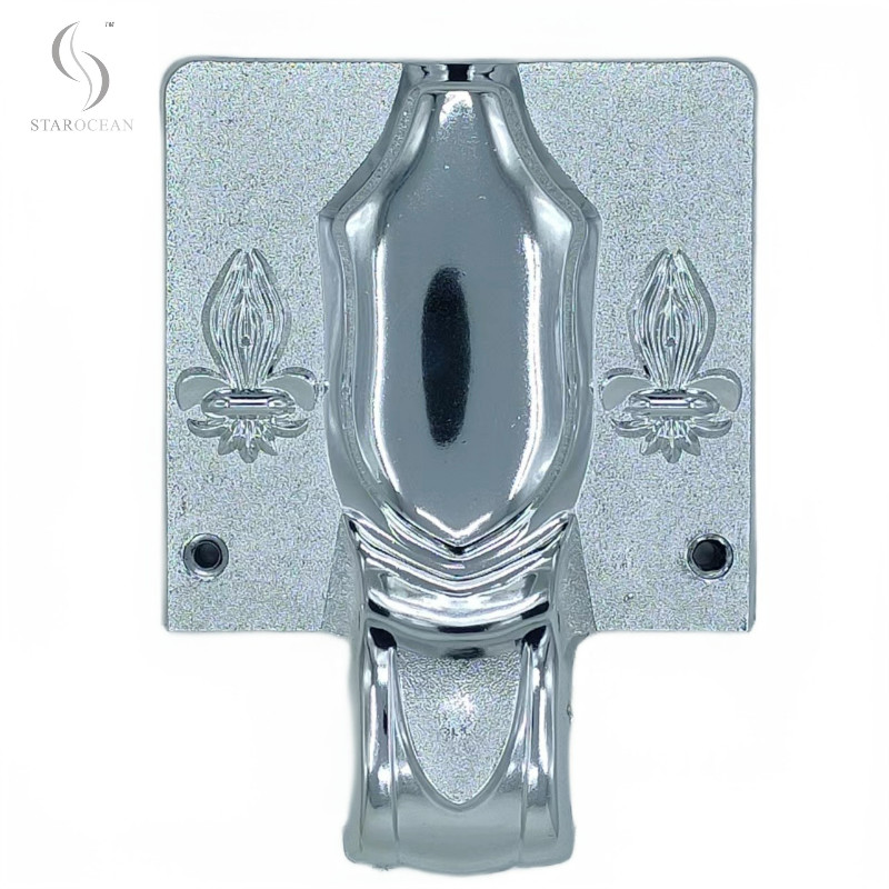 Gold Plated Funeral Accessories Handle Set, Parts Of A Casket Compact Structure 2#