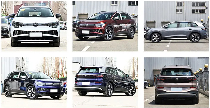 Customized Pure Electric Medium and Large SUV 7 Seats Energy Vehicle VW ID.6X