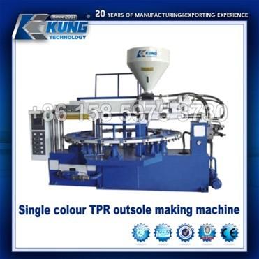 Quality Multicolor PVC Shoe Molding Machine Injection Molding Practical 11KW for sale