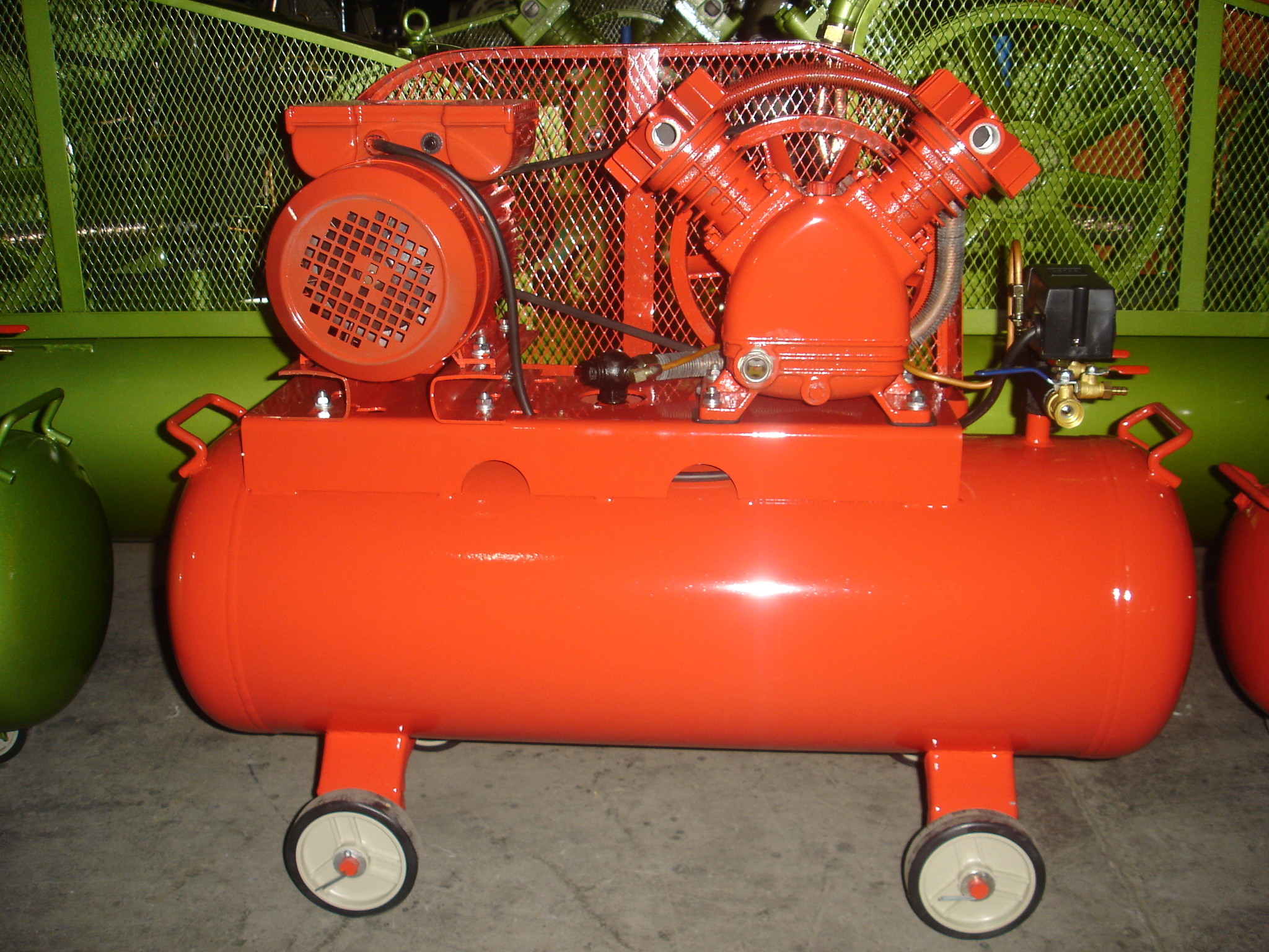 Electric Portable Double Acting Reciprocating Compressor 2HP 8bar JV-0.17/8