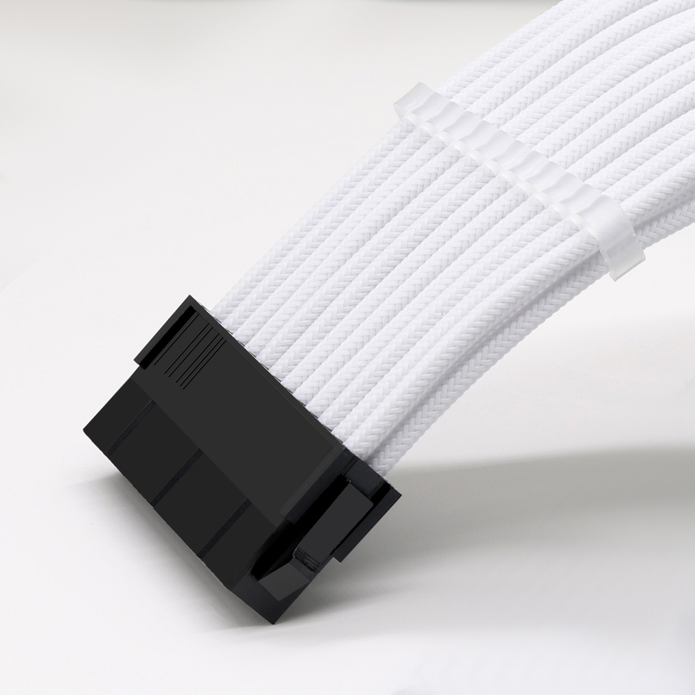 Sleeved Extension Kit Losenda USB PSU Cable Sleeve Kit Computer Power Cables USB Ties Lightning Cable Charger