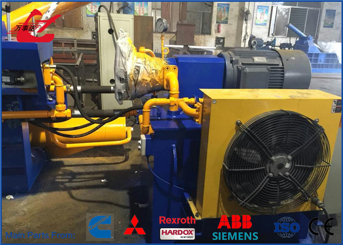 Top Turn Out Metal Scrap Baling Press Hydraulic Metal Compactor 30kW Motor