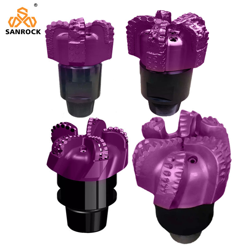 Oil Well PDC Drill Bit API Standard PDC Diamond Drill Bit Hard Rock Drilling Bit