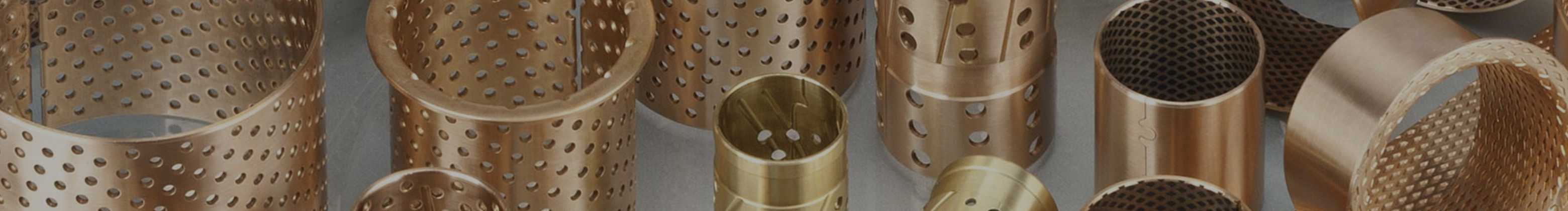 Tin Bronze Cusn6 Cusn8 Flanged Sleeve Bearings B09-K Series