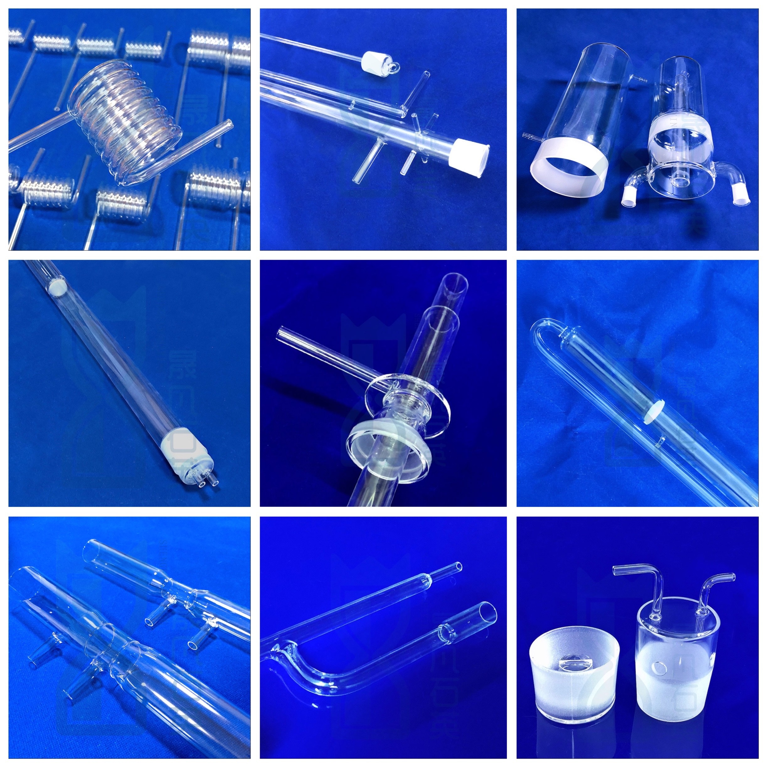 Transparent Large Diameter Clear Fused Silica Quartz Tube