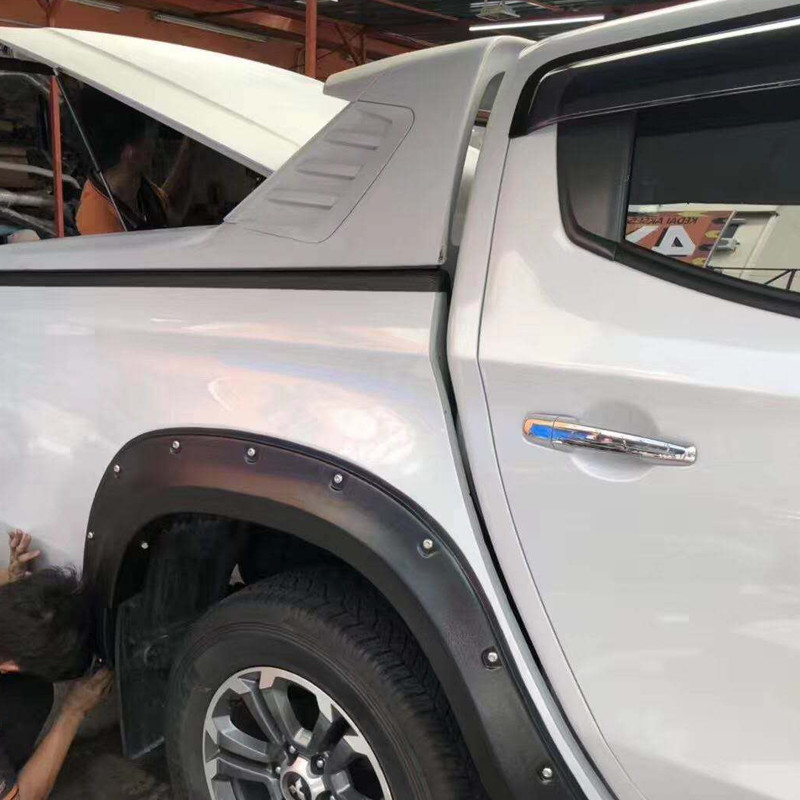 Durable 4x4 Abs Plastic Car Truck Fender Flares For Mitsubishi Triton L200 2019