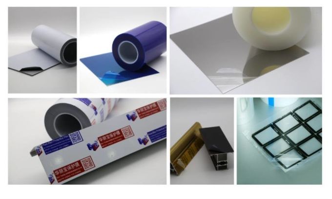 Temporary Self Adhesive Stainless Steel Use Protective Film 60um