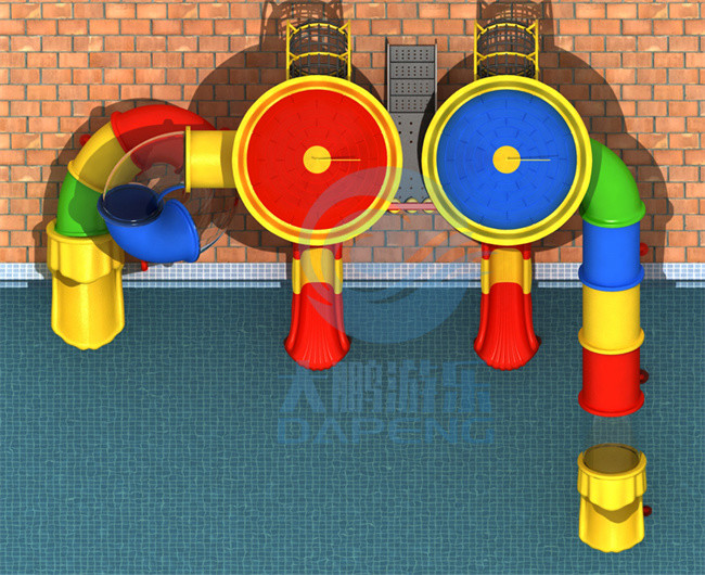 Children Playground Water Slide Outdoor LLDPE Plastic Commercial Pool Slides