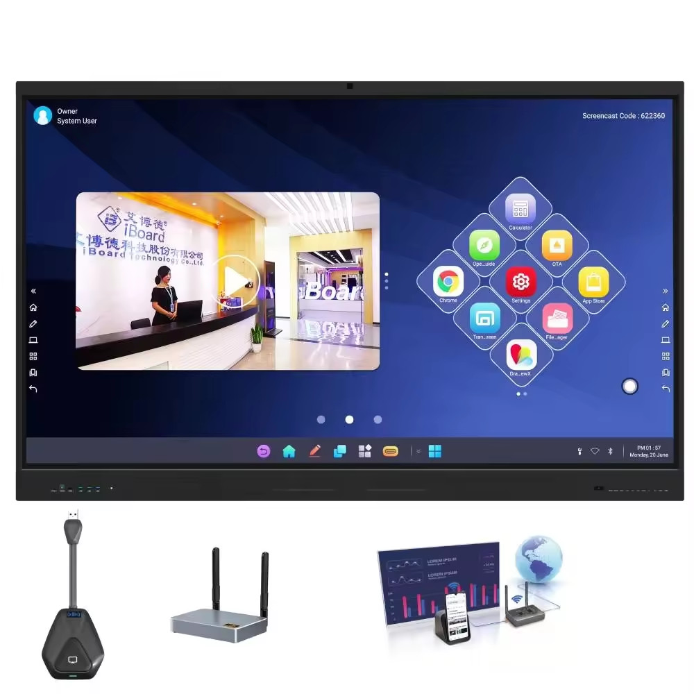 Factory Direct Large screen Mirror Transcreen PAPA Screen Sharing Clicker - Simplify Interactive Whiteboard Collaboration