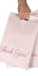 pink poly mailers pink packaging for small business bolsas de plastico para negocio