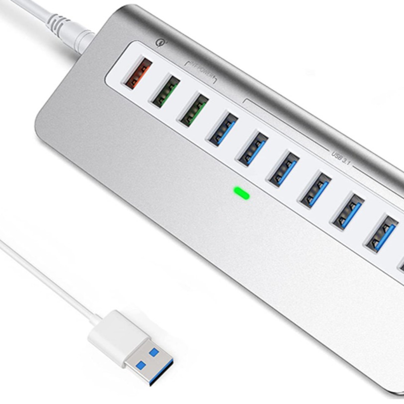 Up To 10/5Gbps Data Transfer Speed USB-C Connector Hub with CE Certification