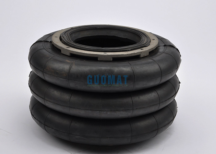 W01-R58-4059 Triple Convoluted Air Spring Dunlop SP1593 Air Rubber Bellow 10X3 Firestone