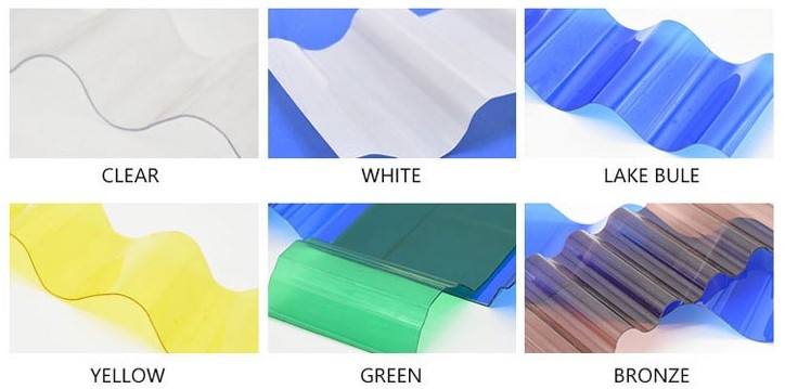 Impact Resistant Corrugated Polycarbonate Sheet Heat Insulation Plastic Poly Carbonate Sheet