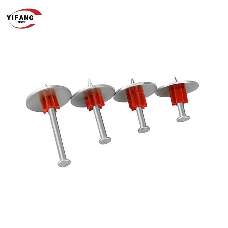 PE Cap Steel Cut Masonry Nails , Hardened Concrete Nails For Drywall