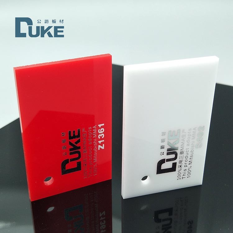 Light Transmittance 90% UV Blocking Sign Acrylic Sheet Anti Yellowing