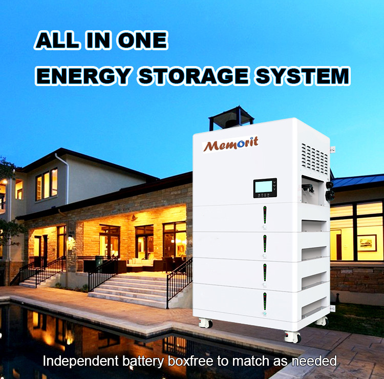 Long Cycle Life Stackable LiFePO4 Battery Energy Storage Inverter 5KW Battery