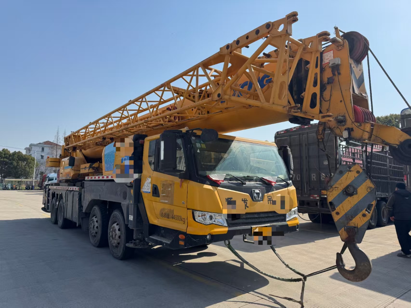 2019 Mobile Truck Crane For Sale 55 Tons Direct Source Max Working Height 44.5 Meters
